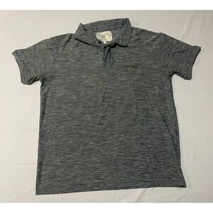 Mazda Motor Corporation Grey Performance Men's Polo Shirt Medium